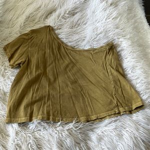 Free People One Shoulder Tee